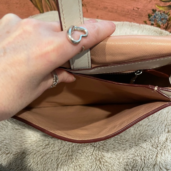 Coach Saddle Genuine Glove tanned Leather Crossbody Bag - Picture 12 of 13